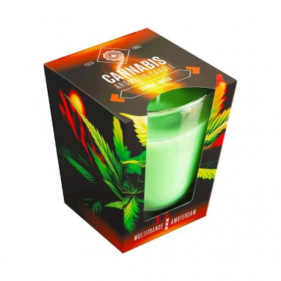 Bougie parfumée au Cannabis...