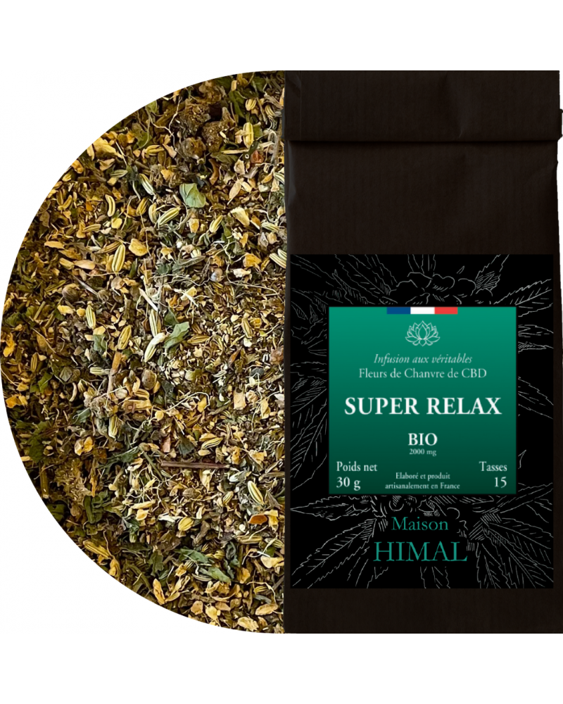 un sachet de thé super relax