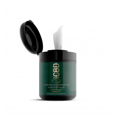 Lingettes intimes CBD |...