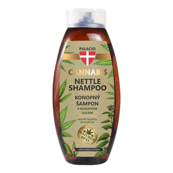 Shampooing au chanvre et à l'ortie PALACIO - Équilibre cuir chevelu 500 ml