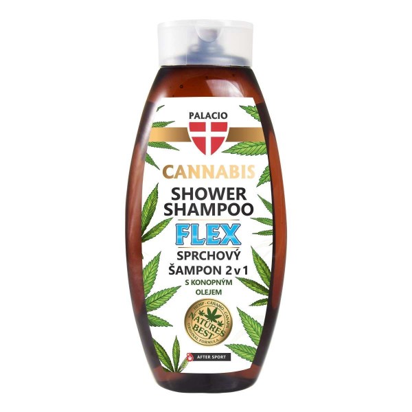 PALACIO Shampooing Douche au Chanvre FLEX 500 ml – Effet Frais
