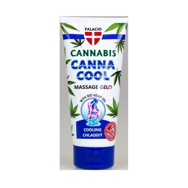 Gel de massage au chanvre CANNACOOL effet rafraîchissant 200 ml