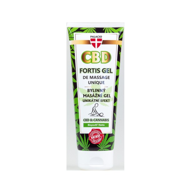 PALACIO CBD Fortis : Gel de Massage au Chanvre & Collagène, 200 ml