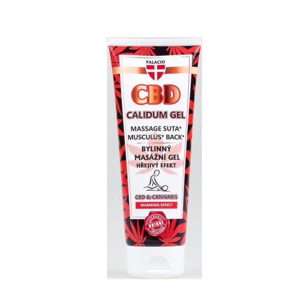 PALACIO CBD Gel de Massage Chauffant Calidum au Chanvre 200 ml