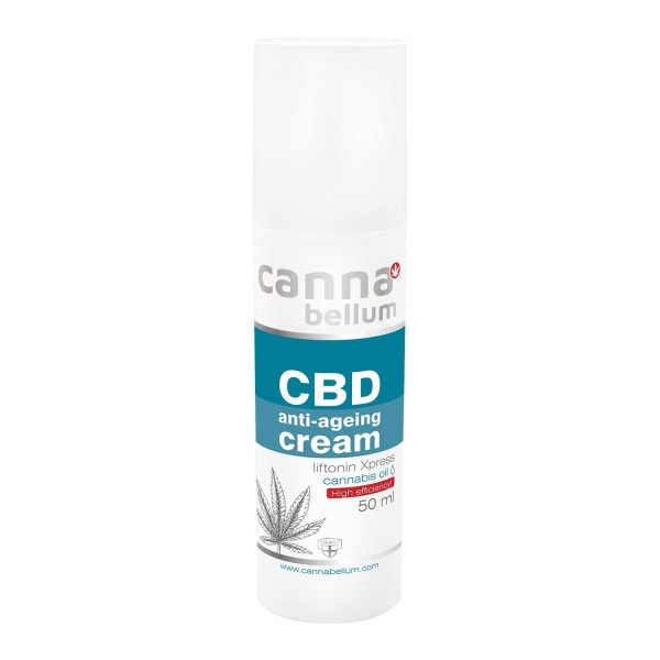 Crème Anti-Âge Visage au CBD & Algues Rouges, 50 ml Cannabellum