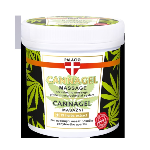 Gel de massage au chanvre CANNAGEL, 250 ml Palacio