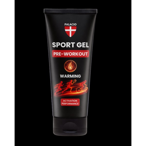 Gel Sportif Chauffant au Chanvre & CBD Forte, 200 ml Palacio