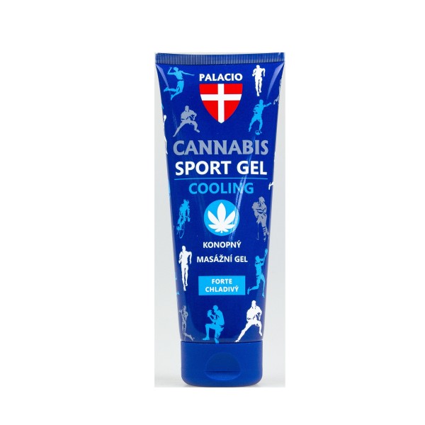 Gel Sport au Chanvre Forte Rafraîchissant, 200 ml Palacio