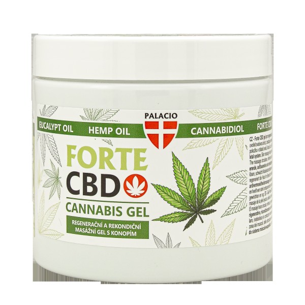 Gel de Massage Forte CBD & Chanvre, 600 ml Palacio