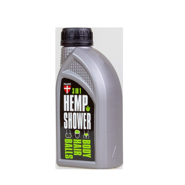 Gel Douche 3-en-1 au Chanvre pour Homme, 500 ml Palacio