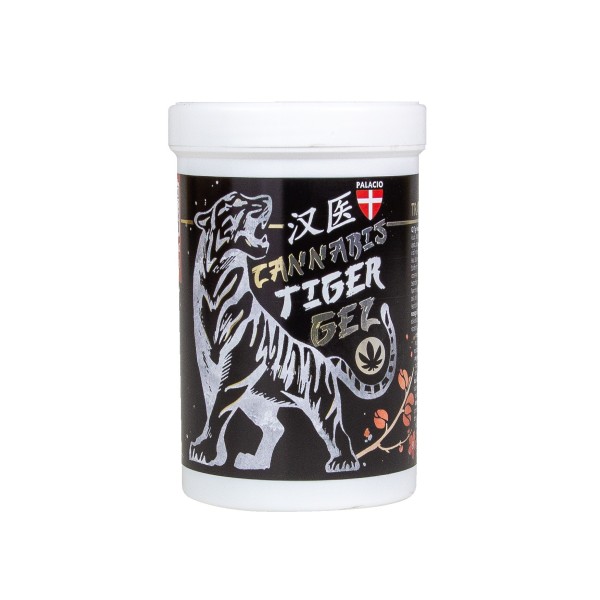 Tiger Gel de Massage au Chanvre - Force du Tigre, 380 ml Palacio