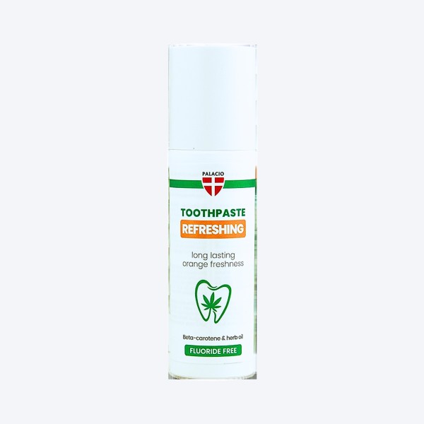 Dentifrice à l'huile de chanvre et orange Refreshing, 75 g Palacio
