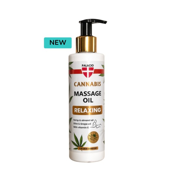 Huile de Massage Relaxante au Chanvre, 150 ml Palacio