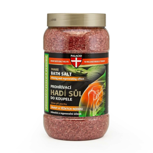 Sel de bain au venin de serpent & chanvre 1200 g PALACIO