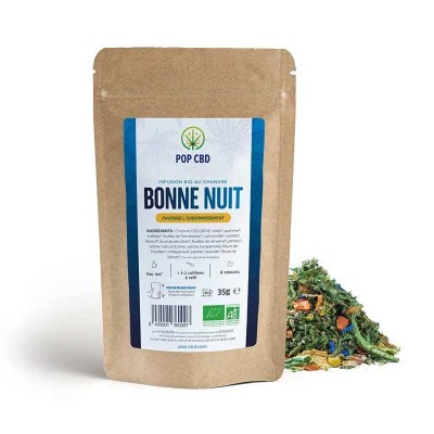 Tisane CBD bio bonne nuit -...