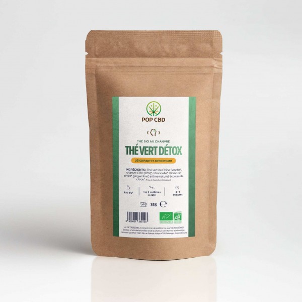 Thé CBD bio détox | POP CBD