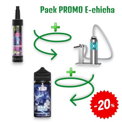 Pack E-Chicha White Rabbit...