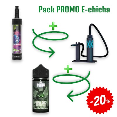 Pack e-chicha White Rabbit...
