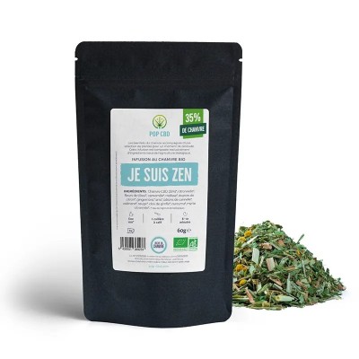 Tisane CBD bio je suis zen...