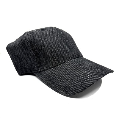 Casquette en chanvre gris jean