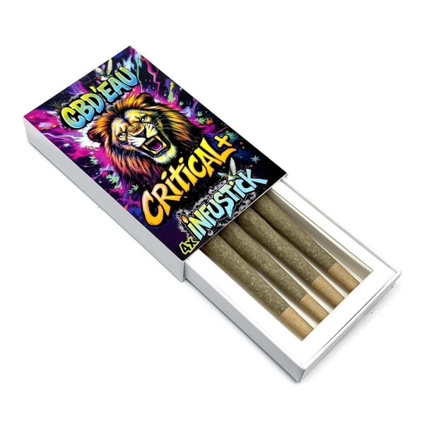 Lot 4 Infustick CBD 7% Critical+ | CBD'EAU