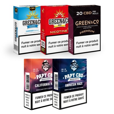 5 Cigarettes CBD Premium -...