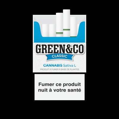 Cigarettes CBD Green&Co...
