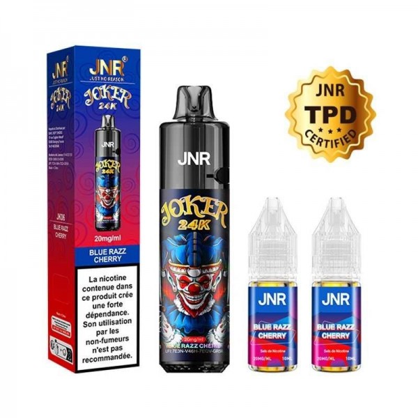 Puff Joker 24K Blue Razz Cherry JNR