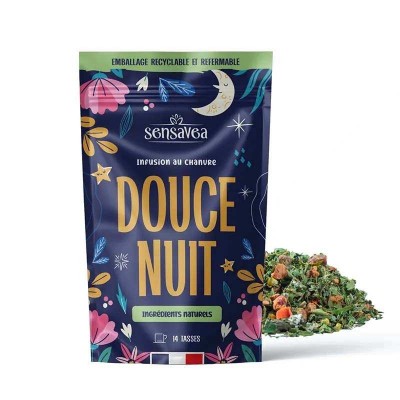Tisane CBD bio douce nuit |...