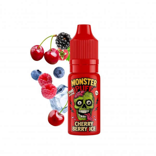 Eliquide Monster Puff 10ml Cherry Berry Ice