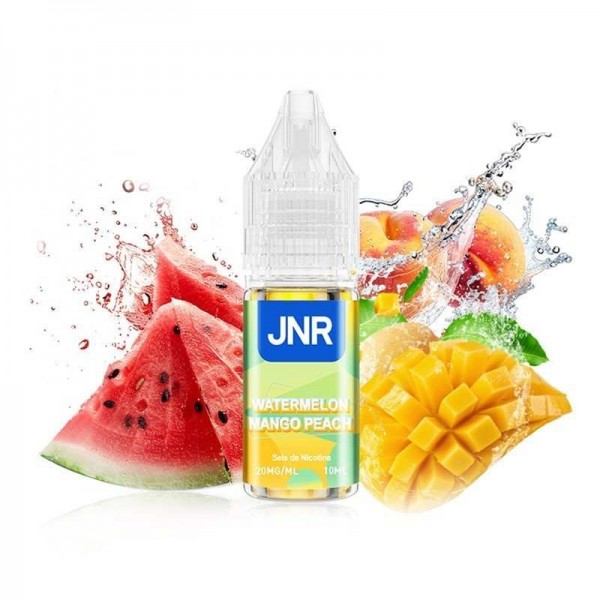 E-liquide Watermelon Mango Peach 10ml JNR Falcon-X Plus Joker - Sels de Nicotine 20mg