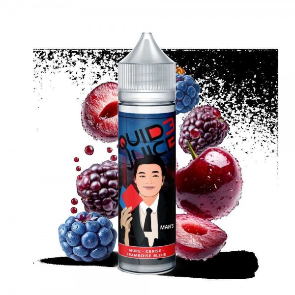 E-liquide MAN'S SQUID JUICE 3 50ML Baies Sauvages Fruitees