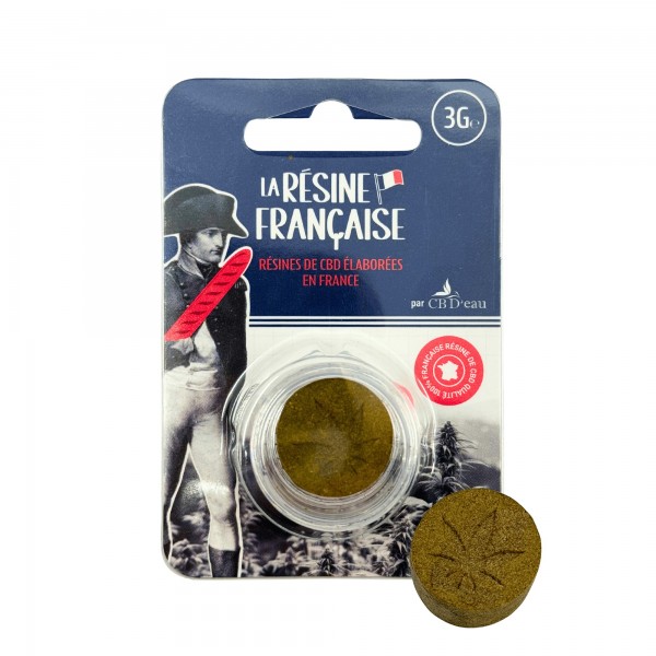Résine CBD 3gr - POLLEN JAUNE | LA RÉSINE FRANÇAISE