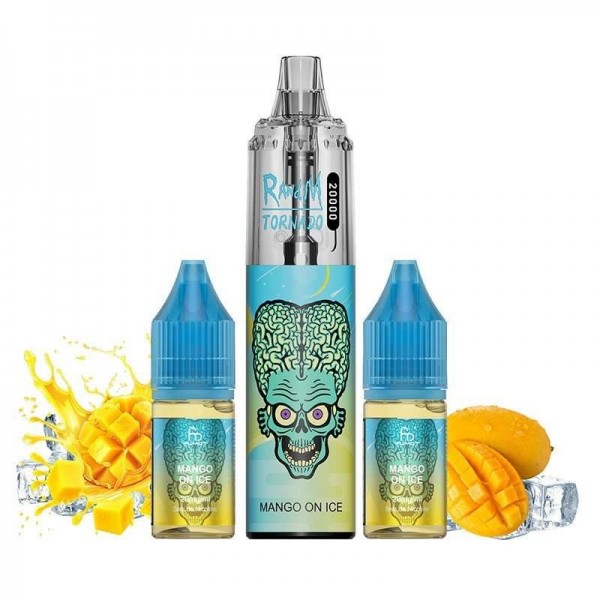 Puff Tornado RandM 20K Mango on Ice 850mAh - Fumot