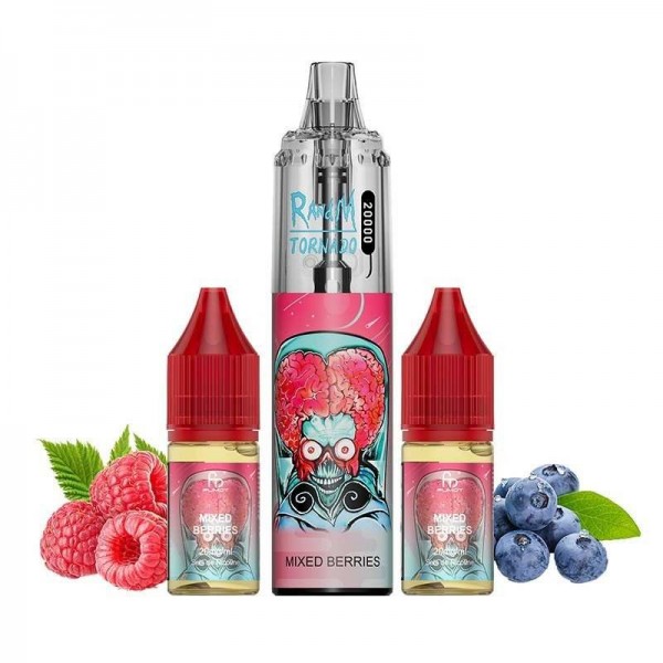 Puff Tornado RandM 20K Mixed Berries 850mAh - Fumot