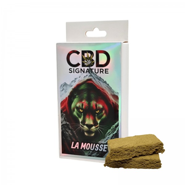 Résine de CBD La Mousse - CBD Signature