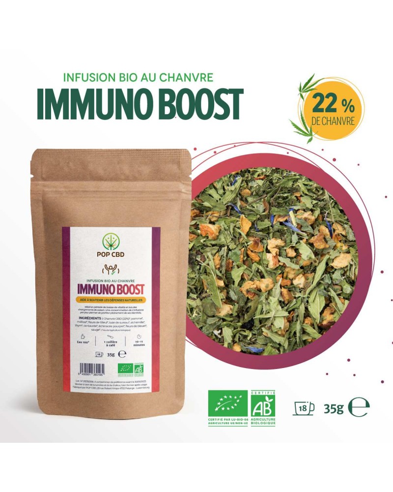 sachet d'infusion immuno boost