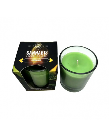 bougie citronnelle cannabis