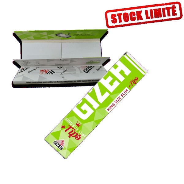King Size Slim Super Fine + Tips