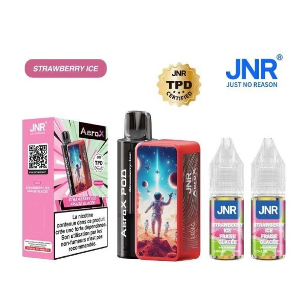 Puff AeroX 32K JNR Strawberry Ice - 2% nicotine