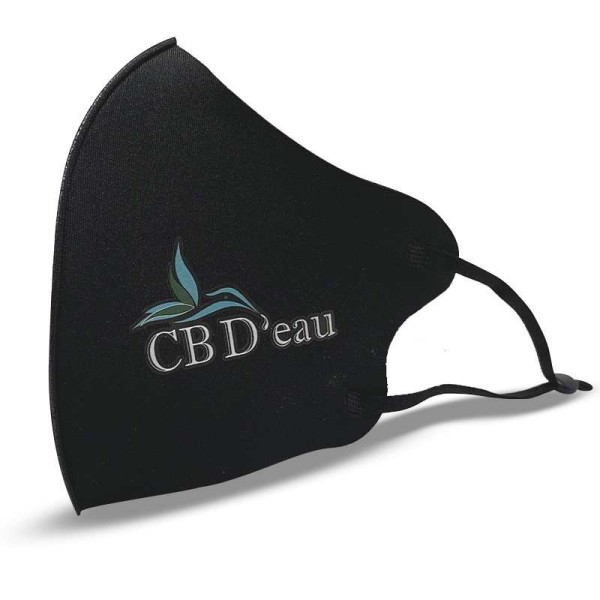 Masque en tissu ajustable CBD'eau