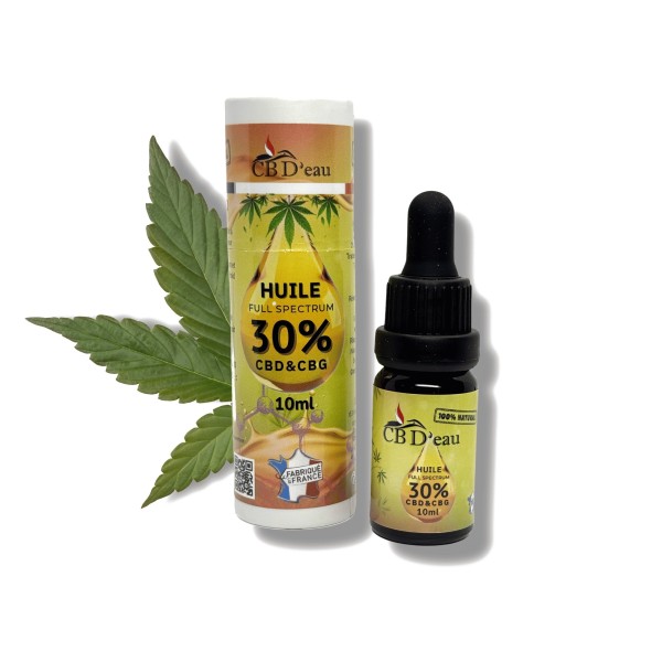 Huile CBD 30% full spectrum | CBD'EAU