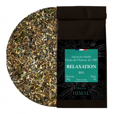 Tisane CBD bio relaxation -...