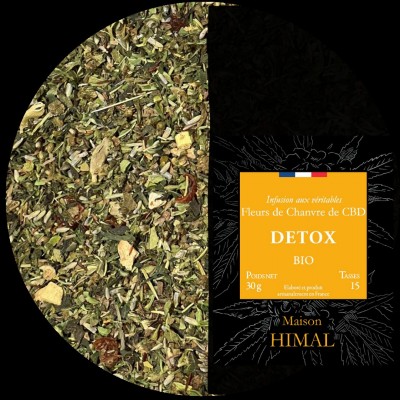 Tisane CBD bio détox - en...