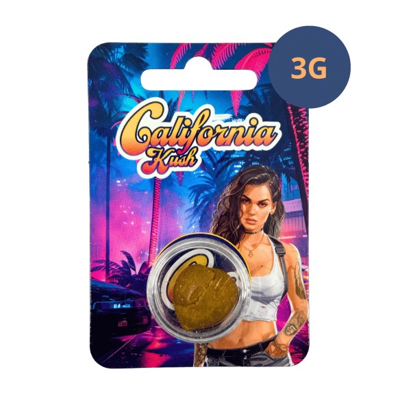 Résine Solide Amber CBD 30% - THC 0% California Kush 3g