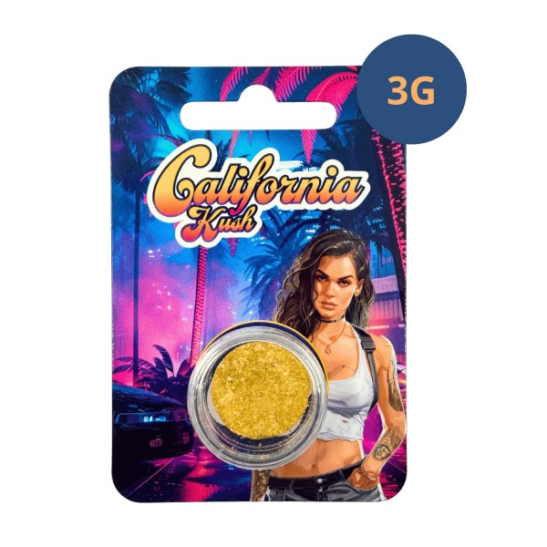 Résine Ketama Gold CBD 50% - THC 0% California Kush 3g