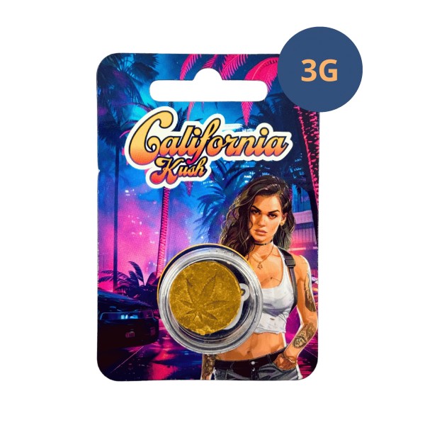 Résine Ketama Hash CBD 30% - THC 0% California Kush 3g