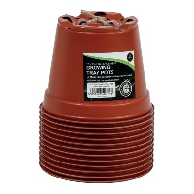 12 pots de plateau de...