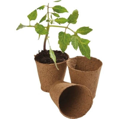 96 pots ronds en fibre de 6...