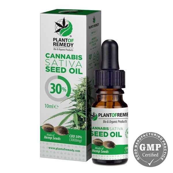 Huile CBD 30% graines de chanvre | PLANT OF REMEDY